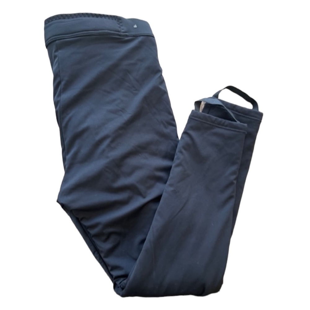 AXUE soft shell ski pants with stirrups quilted interior size Large /Chinese 165